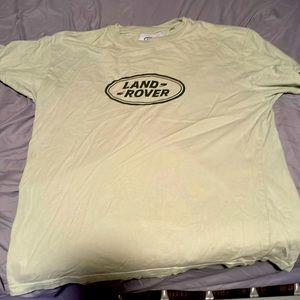 Large Green Land Rover Tee Pacsun Large